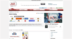 Desktop Screenshot of letaky.najdislevu.cz